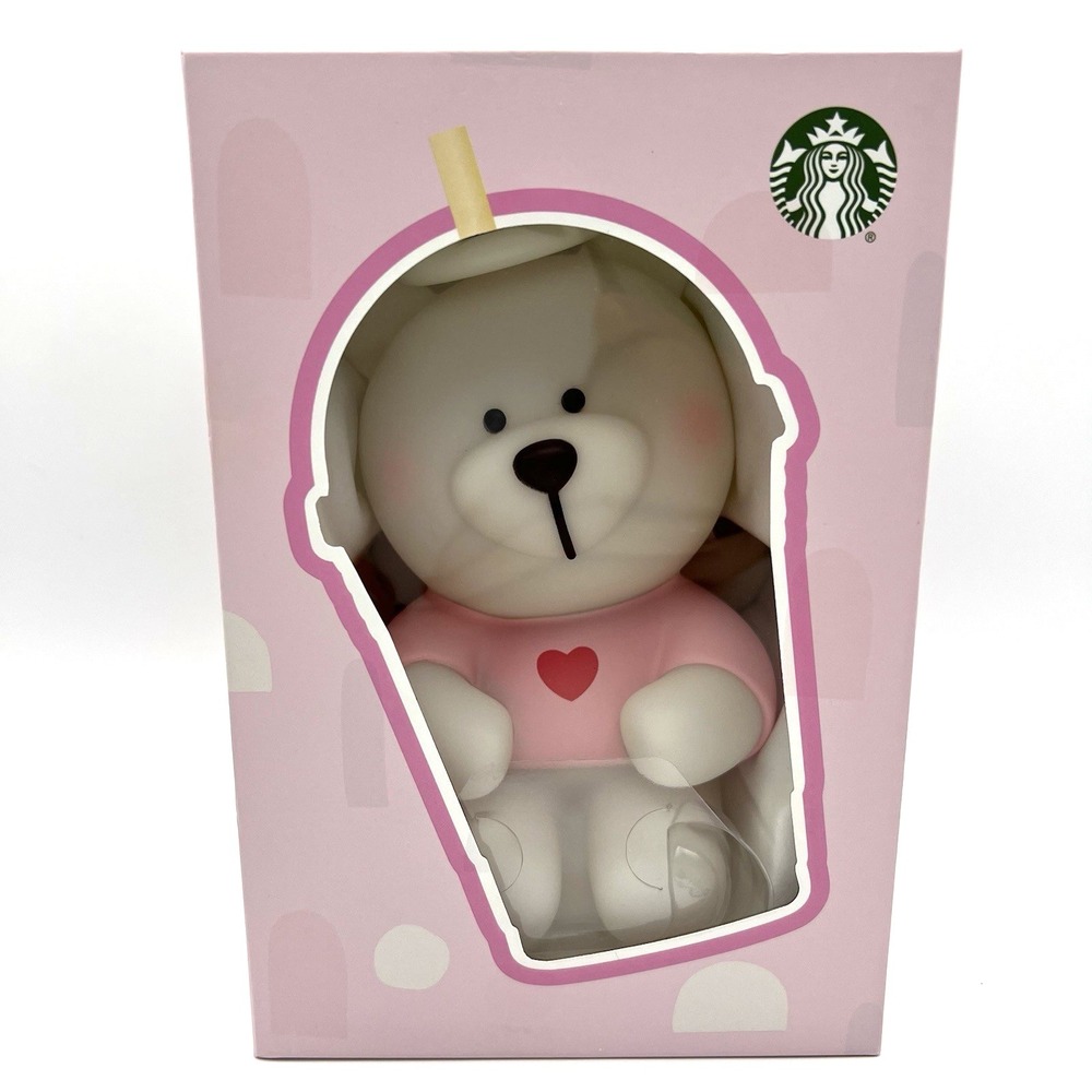 Starbucks China Bearista Angel Heart Night Light Mini Lamp 2021 New In Box - Picture 5 of 13
